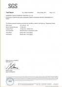 東莞除油粉英文版SGS認證